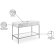 Meridian Furniture Marmo White Engineered Stone Bathroom Vanity