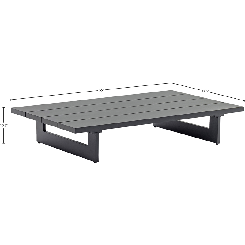 Meridian Furniture Maldives Outdoor Patio Coffee Table