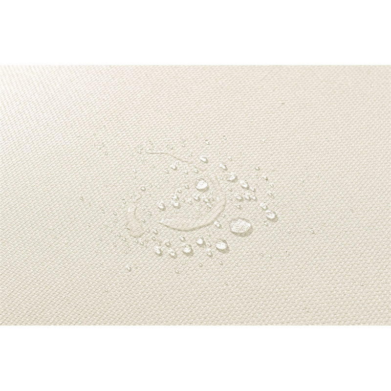 Meridian Furniture Maldives Cream Water Resisting Outdoor Patio Armless Chair