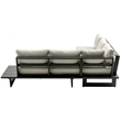 Meridian Furniture Maldives Cream Water Resisting Outdoor Patio Sectional