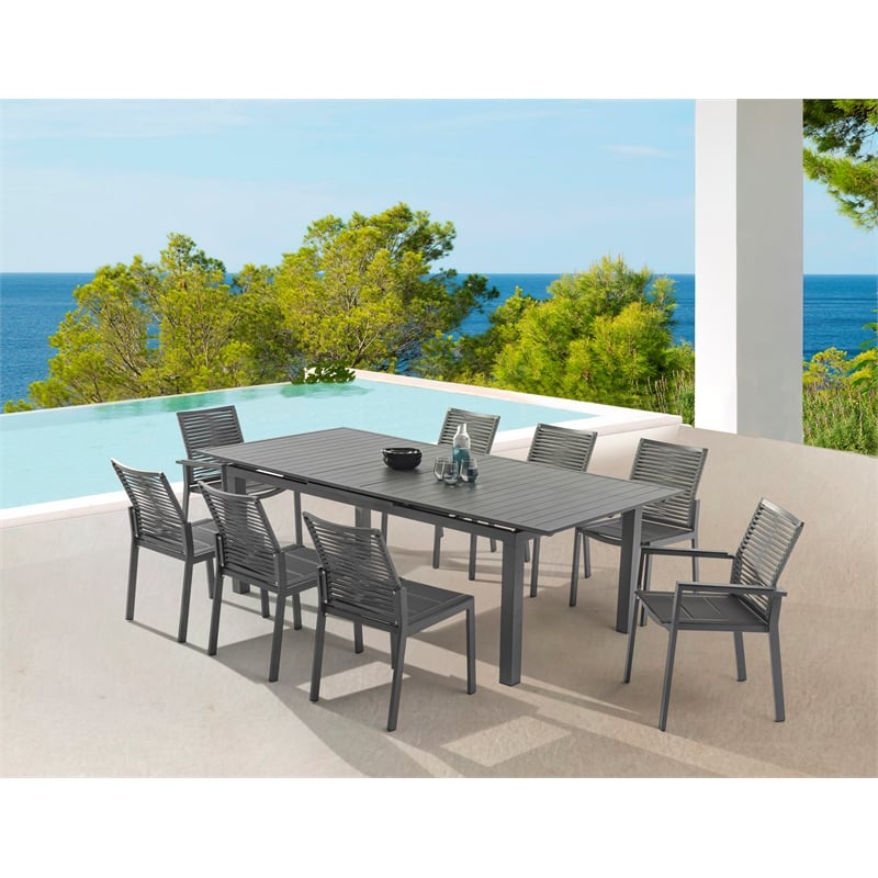 Meridian Furniture Maldives Outdoor Patio Dining Table