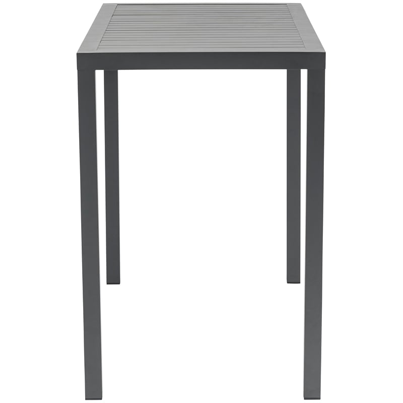Meridian Furniture Maldives Outdoor Patio Rectangle Bar Table