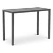 Meridian Furniture Maldives Outdoor Patio Rectangle Bar Table