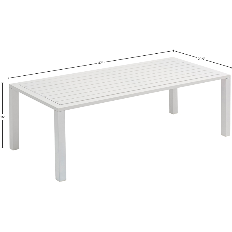 Meridian Furniture Maldives Outdoor Patio Coffee Table