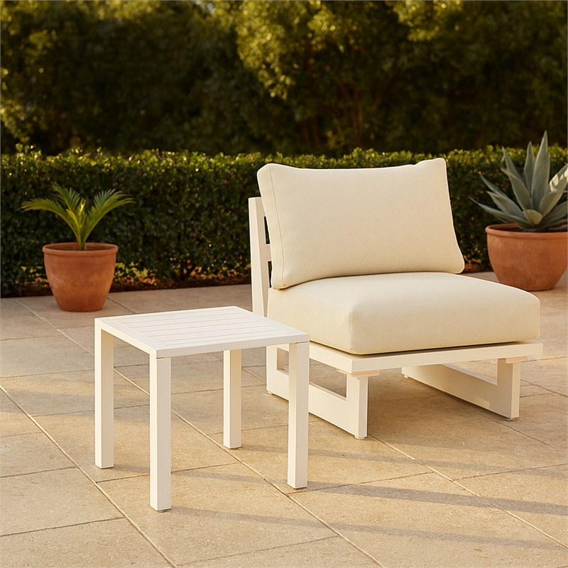 Meridian Furniture Maldives Outdoor Patio End Table