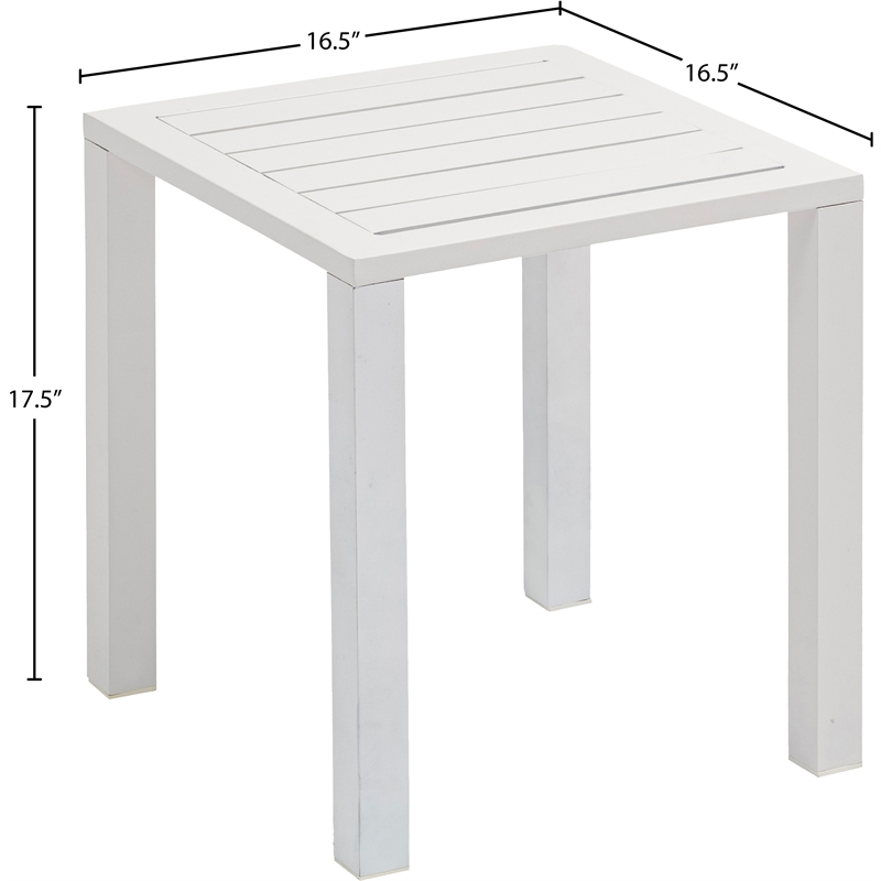 Meridian Furniture Maldives Outdoor Patio End Table