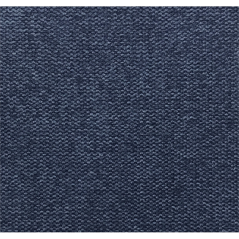 Meridian Furniture Harper Navy Linen Textured Fabric Twin Trundle Bed