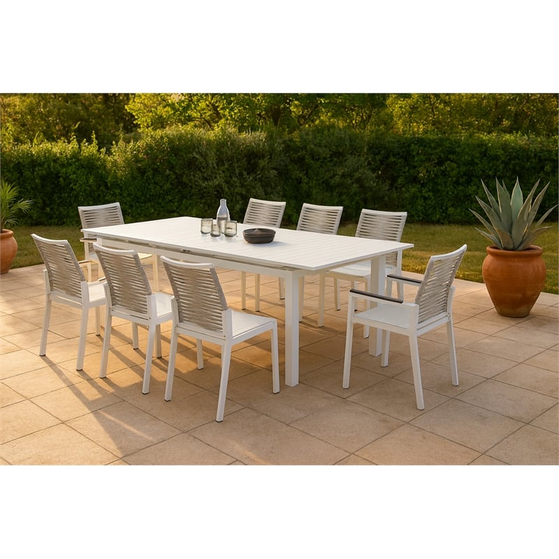 Meridian Furniture Maldives Outdoor Patio Dining Table