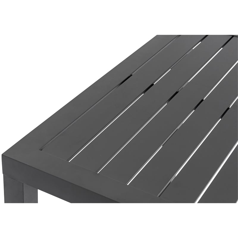 Meridian Furniture Maldives Outdoor Patio Square Bar Table