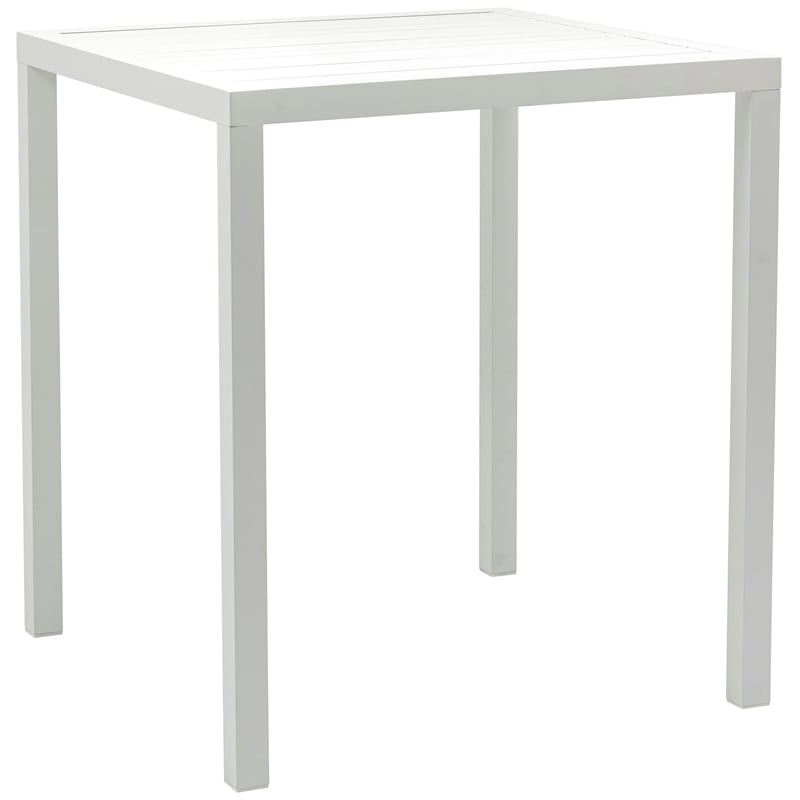 Meridian Furniture Maldives Outdoor Patio Square Bar Table