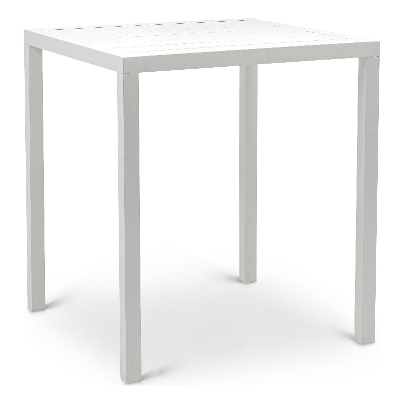 Meridian Furniture Maldives Outdoor Patio Square Bar Table