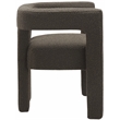 Meridian Furniture Athena Brown Boucle Fabric Accent/Dining Chair