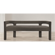 Meridian Furniture Athena Brown Boucle Fabric Bench
