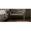 Meridian Furniture Athena Brown Boucle Fabric Bench