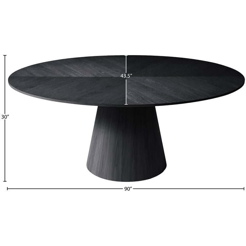 Meridian Furniture Gavin Black Dining Table