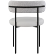 Meridian Furniture Beacon Taupe Vegan Leather and Boucle Dining Chair (Set of 2)