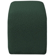 Meridian Furniture Niagara Green Boucle Fabric Bench