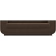 Meridian Furniture Kimora Brown Linen Textured Fabric Loveseat