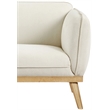 Meridian Furniture Nolita Cream Boucle Fabric Chair