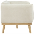 Meridian Furniture Nolita Cream Boucle Fabric Loveseat