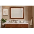 Meridian Furniture Monad Walnut Mirror