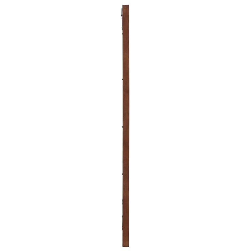 Meridian Furniture Monad Walnut Mirror