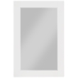 Meridian Furniture Monad White Mirror