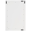 Meridian Furniture Monad White Mirror