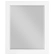 Meridian Furniture Monad White Mirror