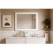 Meridian Furniture Monad White Mirror