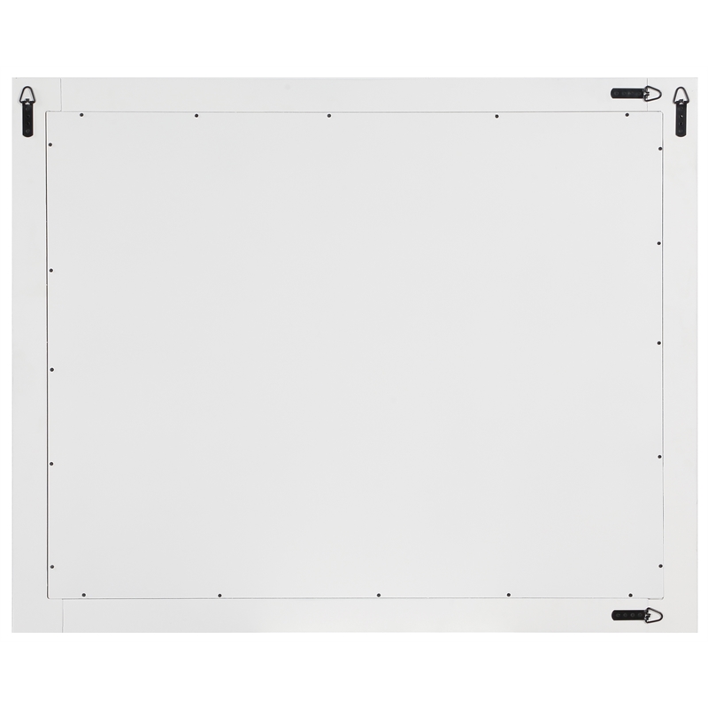 Meridian Furniture Monad White Mirror