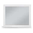 Meridian Furniture Monad White Mirror