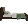 Meridian Furniture Sloan Brown Velvet Twin Bed