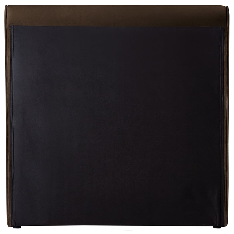 Meridian Furniture Sloan Brown Velvet Twin Bed