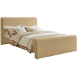 Meridian Furniture Sloan Camel Velvet Full Bed