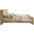 Meridian Furniture Sloan Camel Velvet Queen Bed