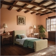 Meridian Furniture Sloan Camel Velvet Twin Bed
