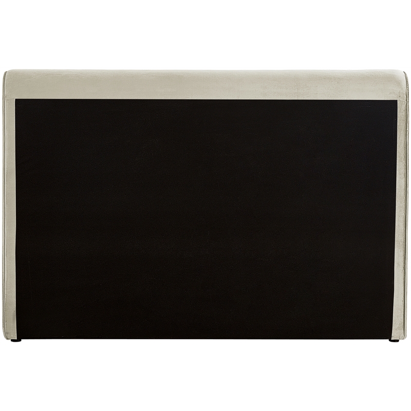 Meridian Furniture Sloan Cream Velvet Full Bed