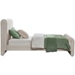 Meridian Furniture Sloan Cream Velvet Twin Bed