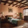 Meridian Furniture Sloan Saddle Velvet Twin Bed