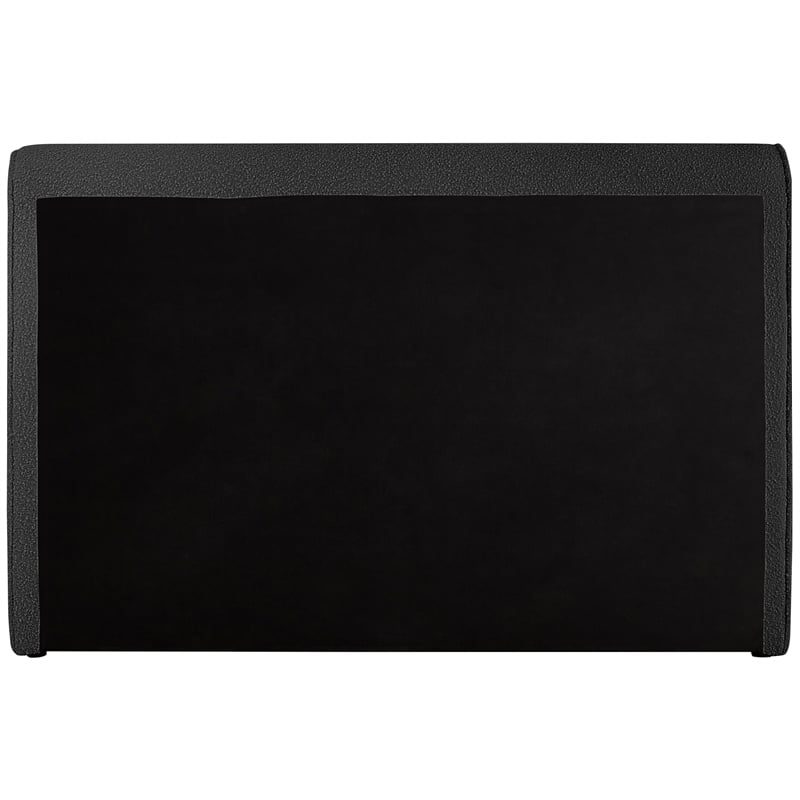 Meridian Furniture Stylus Black Boucle Fabric King Bed