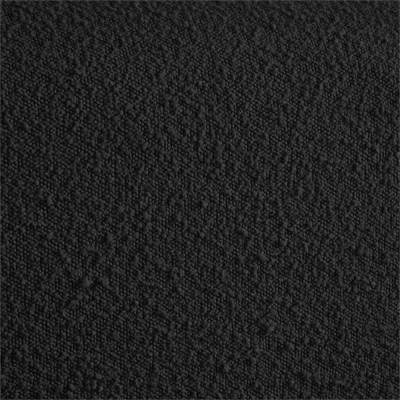 Meridian Furniture Stylus Black Boucle Fabric Queen Bed
