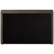 Meridian Furniture Stylus Brown Boucle Fabric Full Bed