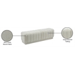 Meridian Furniture Heathrow Cream Ottoman/Bench