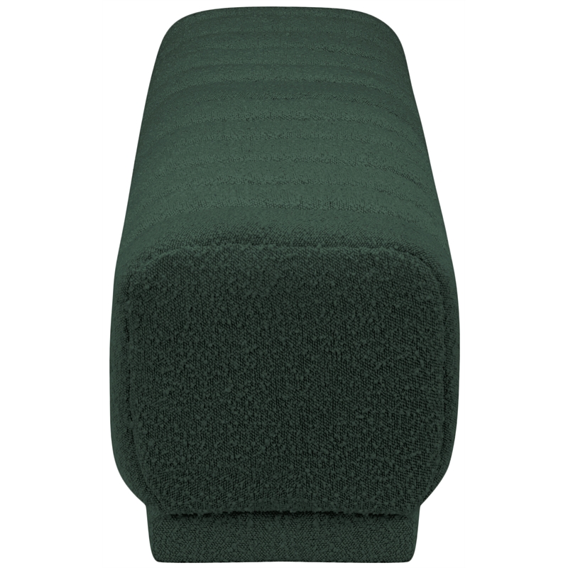 Meridian Furniture Heathrow Green Ottoman/Bench