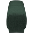 Meridian Furniture Heathrow Green Ottoman/Bench