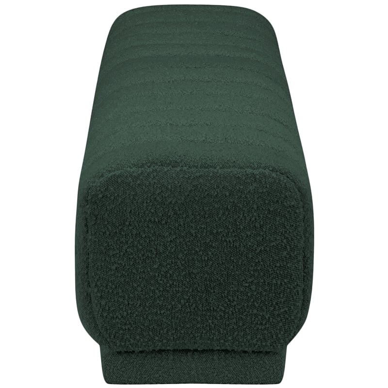 Meridian Furniture Heathrow Green Ottoman/Bench
