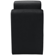 Meridian Furniture Stylus Black Velvet Bench