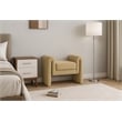 Meridian Furniture Stylus Camel Velvet Bench