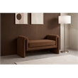 Meridian Furniture Stylus Brown Velvet Bench